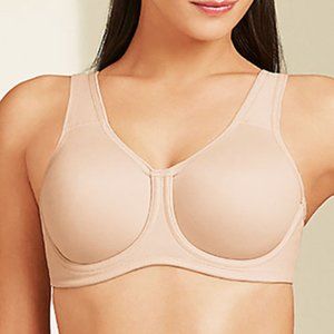 Wacoal underwire sports bra 32D nude
